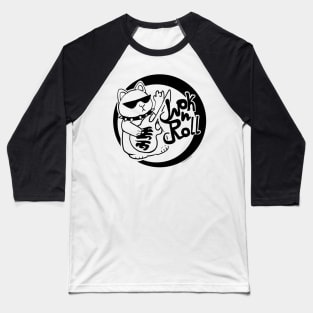 Wok n Roll (Black) Baseball T-Shirt